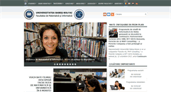 Desktop Screenshot of cs.ubbcluj.ro