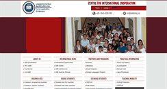 Desktop Screenshot of cci.ubbcluj.ro