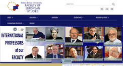 Desktop Screenshot of euro.ubbcluj.ro